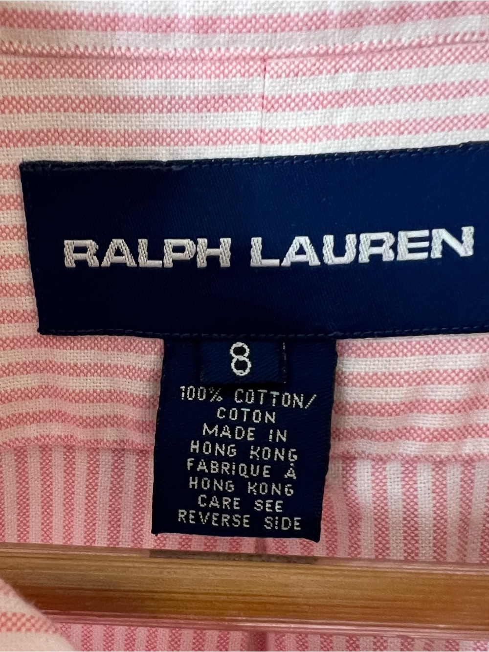 Vintage Ralph Lauren Top Blouse 100% Cotton - Picture 4 of 5